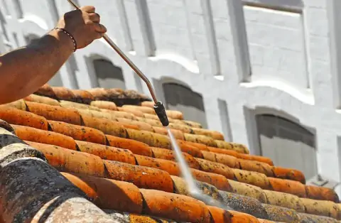 Nettoyage de toitures - Fouilloy